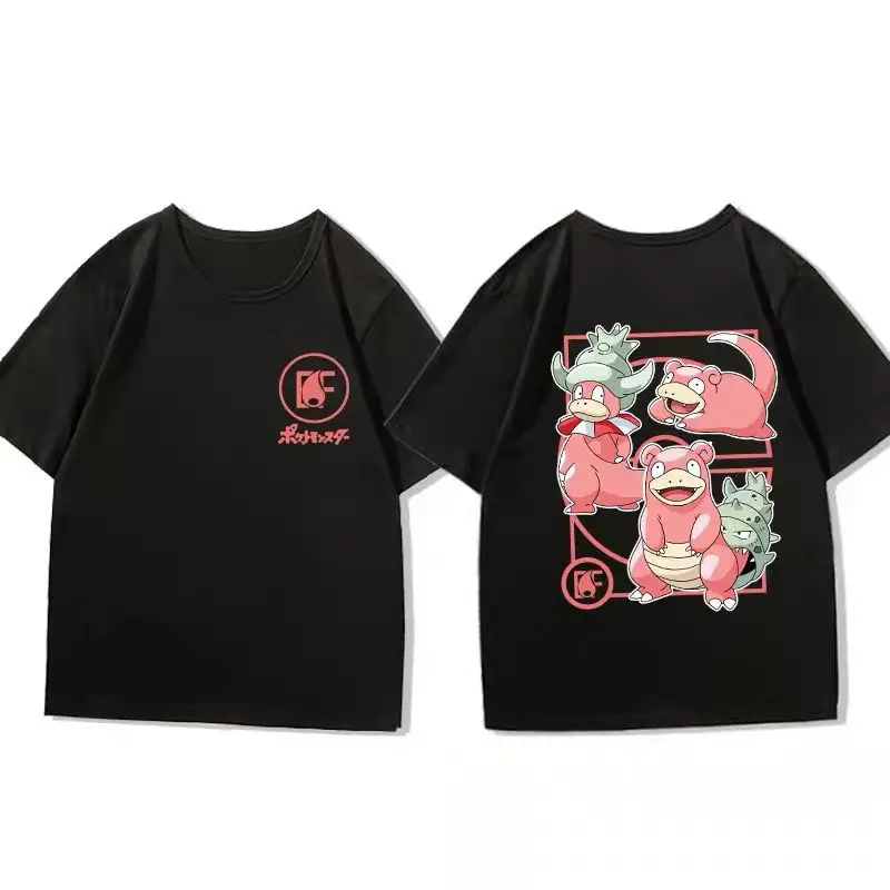 ​-​-oficial-pokemon-anime-camiseta-slowpoke-lucario-eevee-algodao-solto-ajuste-verao-streetwear-casual-grafico-camiseta-para-homens-​