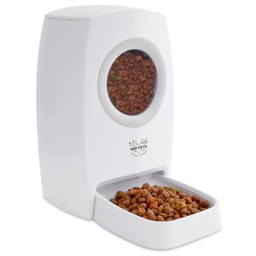 

Automatic Pet Feeder Food Dispenser for Dogs Cats and Small Animals Features Voice Recorder Portion Control and Voice Recording