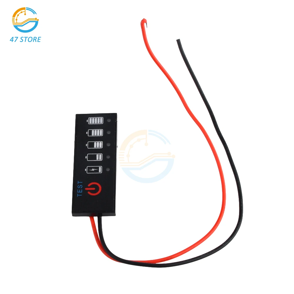 1-7S Lithium Battery Li-po Li-ion Capacity Test Power Level Indicator Board Power Display Charge LED Tester for Electric Tool