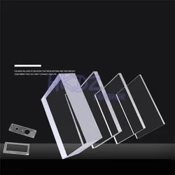 100x100 100x150 200x300mm Transparent Clear Plastic Sheet Board 2 3 4 5 6 8 10mm Thickness Clear Perspex Sheet