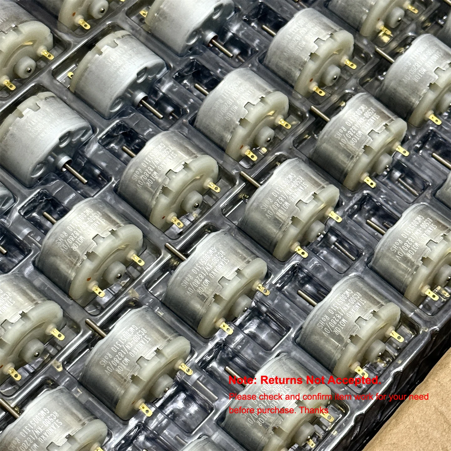 1PC DC 12V S.M.C RC500-KN/18280 Motor/ RC520-KN/18225 Motor Carbon Brush Electric Motor for Smart Home Cleaner Robot