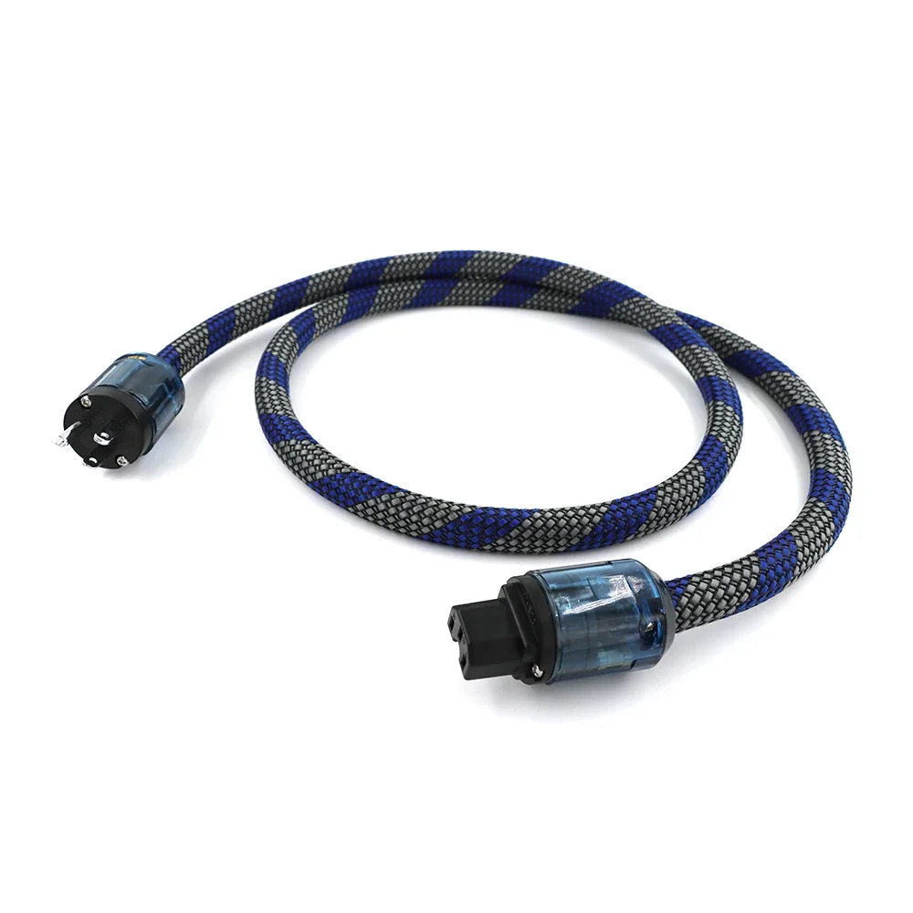 HiFi Audio AC Power Cable,C7 Figure 8  C15 EU Schuko Power Cord, HiFi Audiophile Power Cord IEC Female  cord