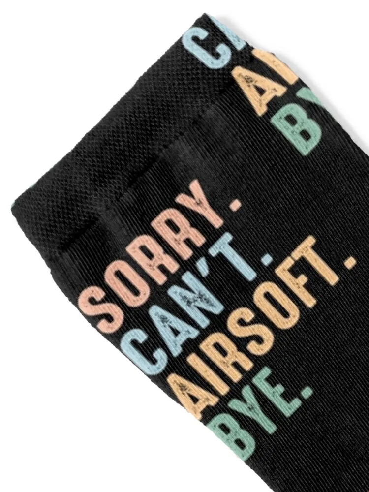 Sorry Can't Airsoft Bye Socks