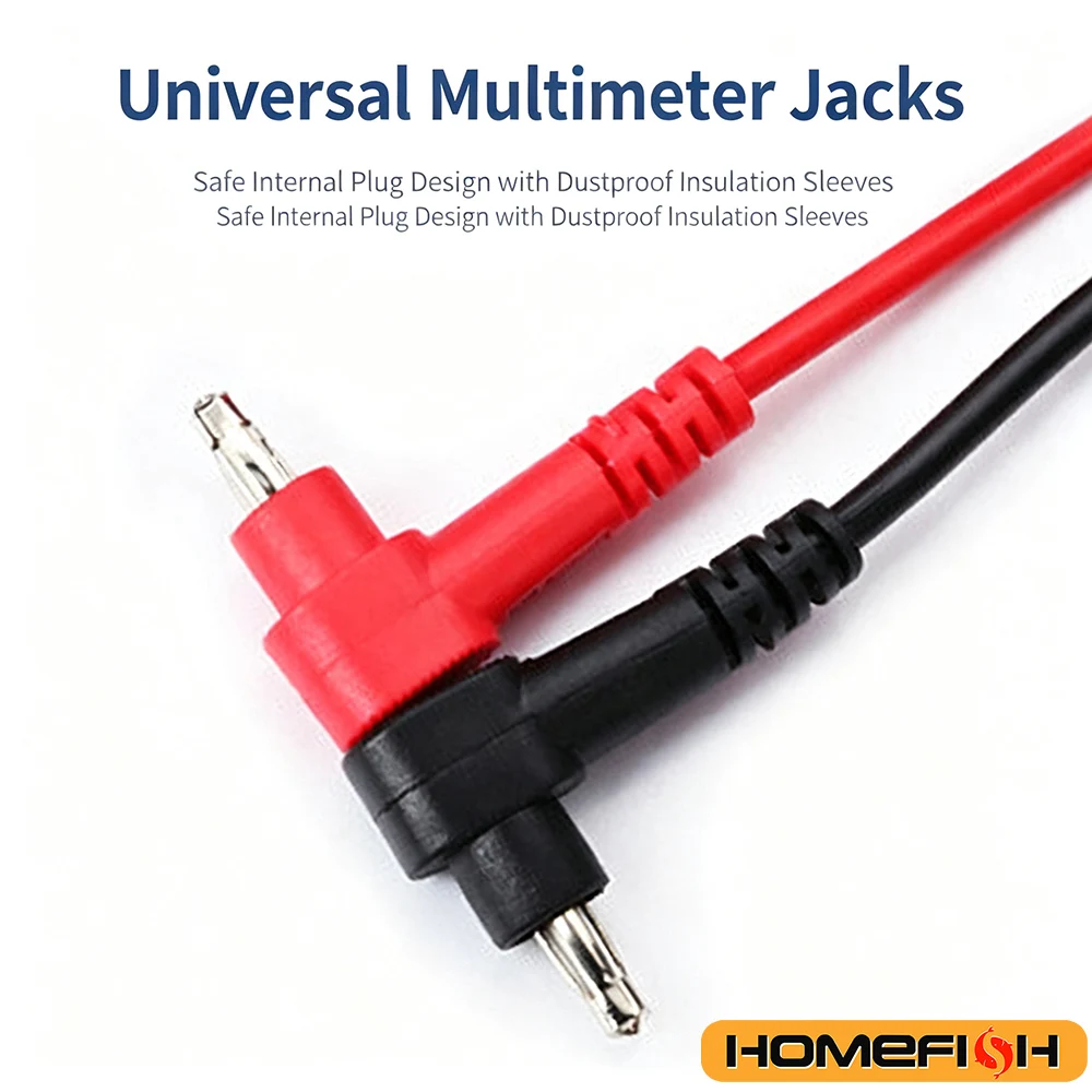 Multimeter Test Leads  Probe Test Line 1000V/20A with Gold Plated Special Tip