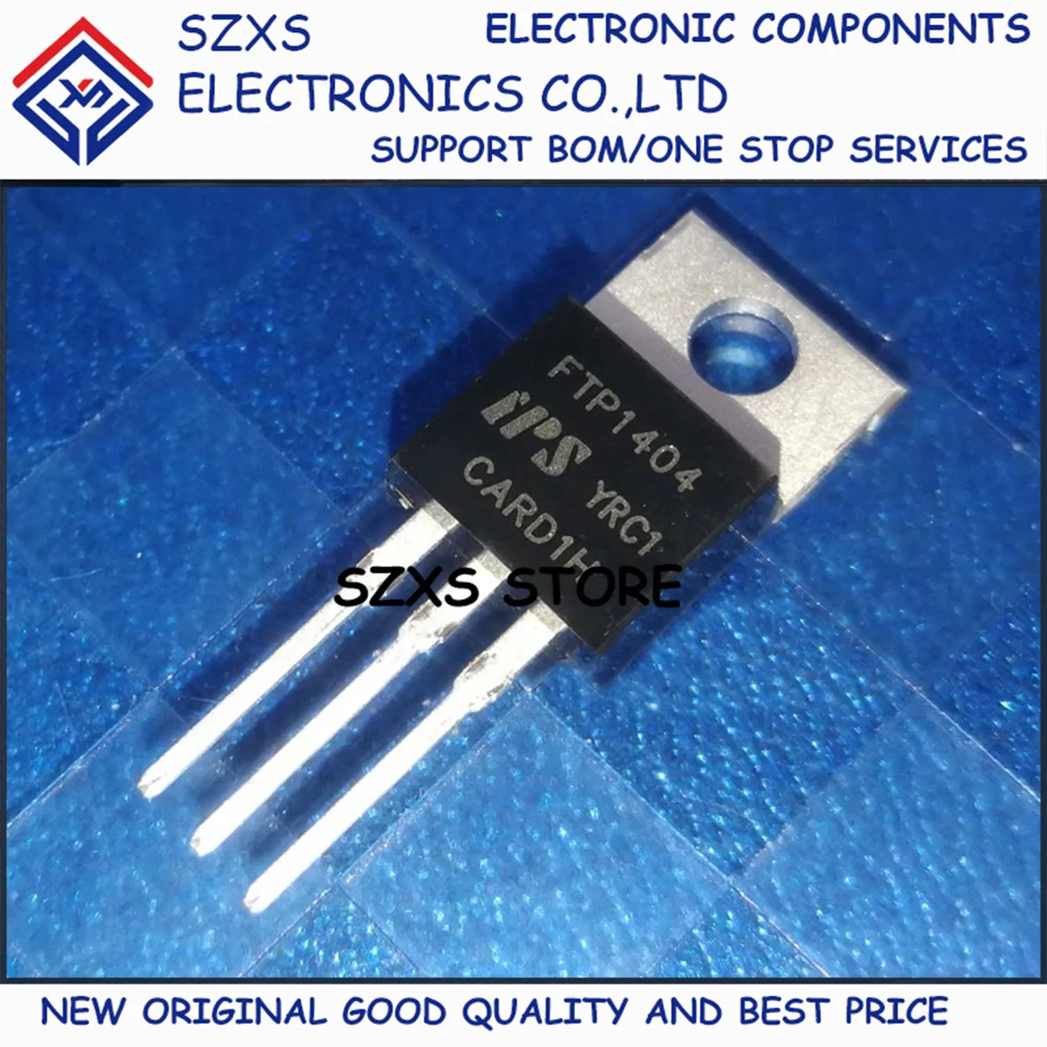 

New Original 10Pcs FTP1404 TO-220 40V 202A MOSFET Field Effect Transistor In Stock Electronic Components Good Quality