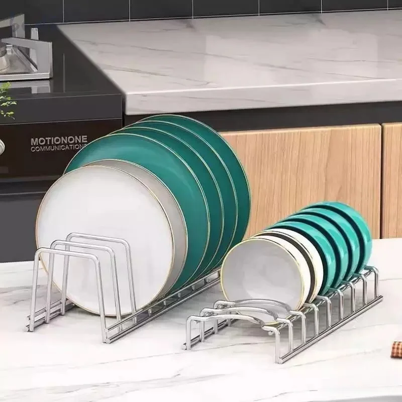 Cesto Escorredor de Louça de Aço Inoxidável para Cozinha, Estilo Gaveta, Integrado, para Armazenamento de Tigelas e Pratos, com Desinfecção, Organizad
