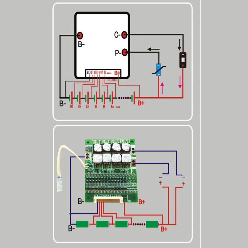 13S 48V 60A tablica zabezpieczająca baterię elektronika bateria ogniwowa litowo-jonowego BMS PCB korektor BMS moduł tablicy