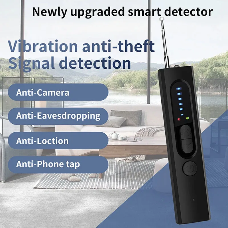 

rf Detector Anti Spy Mini Candid Pinhole Hidden Camara Magnetic GPS Locator Wireless Audio GSM Bug Finder Scanner spy plush