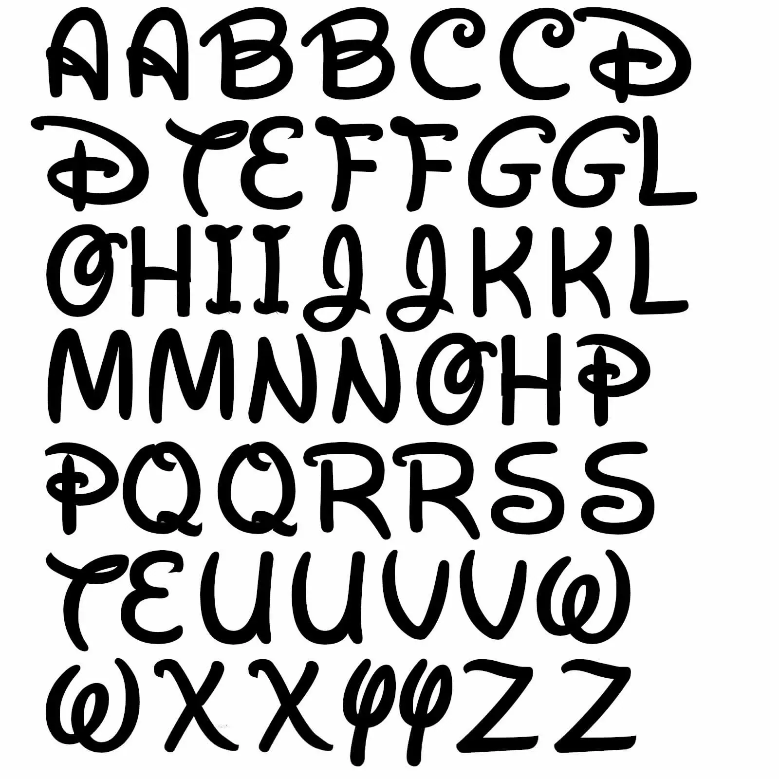 2.9cm OR 3.9  (each) PVC Decal , Caps, Letters A To Z, Sticker Kit, Alphabet, Glass Mug, Craft, Wall