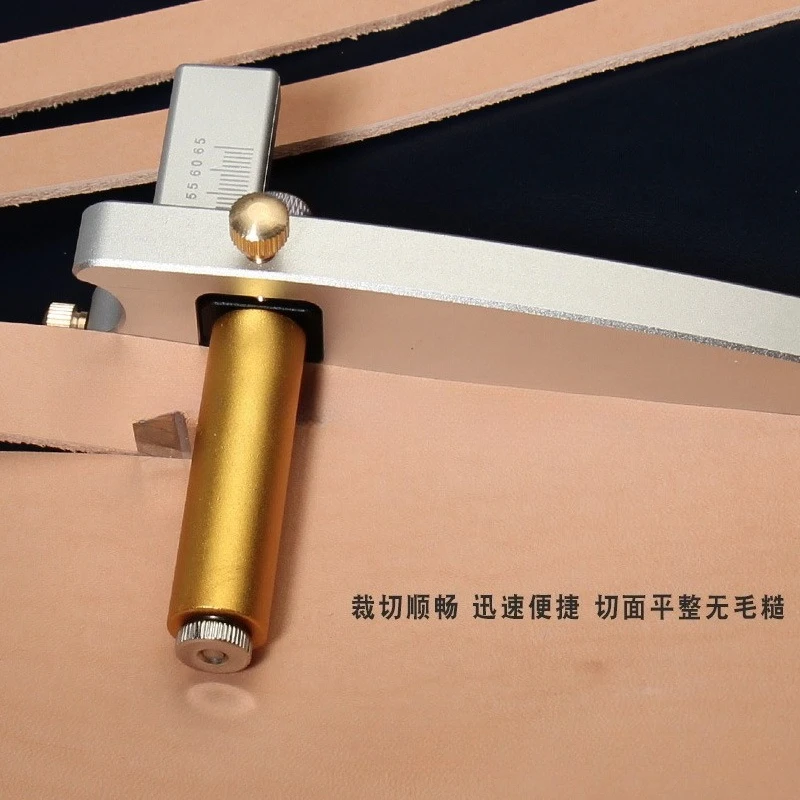 قاطع الحزام DIY، قاطع الأسلاك الجلدية، أداة صنع السلع الجلدية، قاطع تعديل سمك، قاطع الشريط الجلدي #4