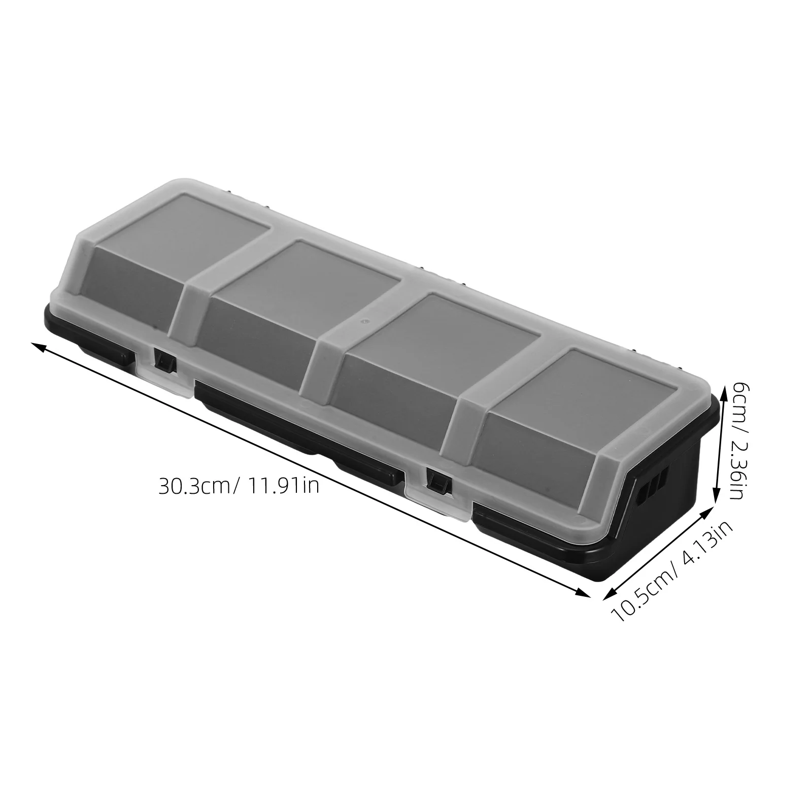 2Pcs Stackable Plastic Screw Storage Boxes Divided Hardware Organizer Bins for Garage Workshop Tool Cart Cabinet Drawers