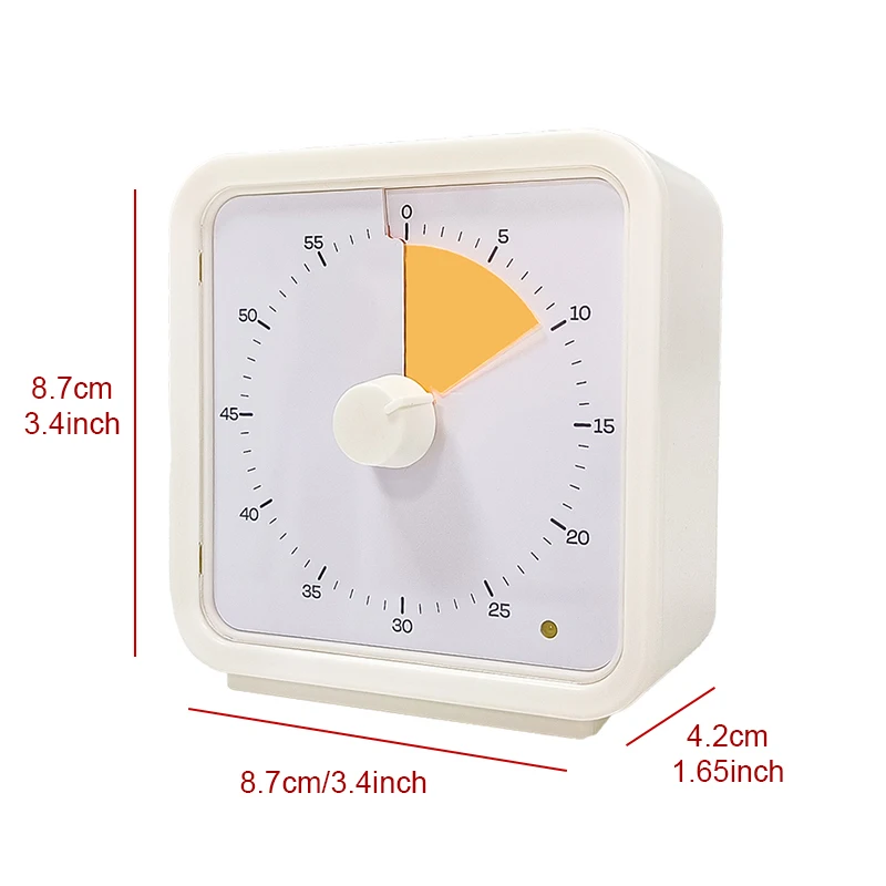 Google Timer zum Kochen Produktivität Pomodoro Visual Timer für Kinder Studie Countdown Visual Kitchen Timer