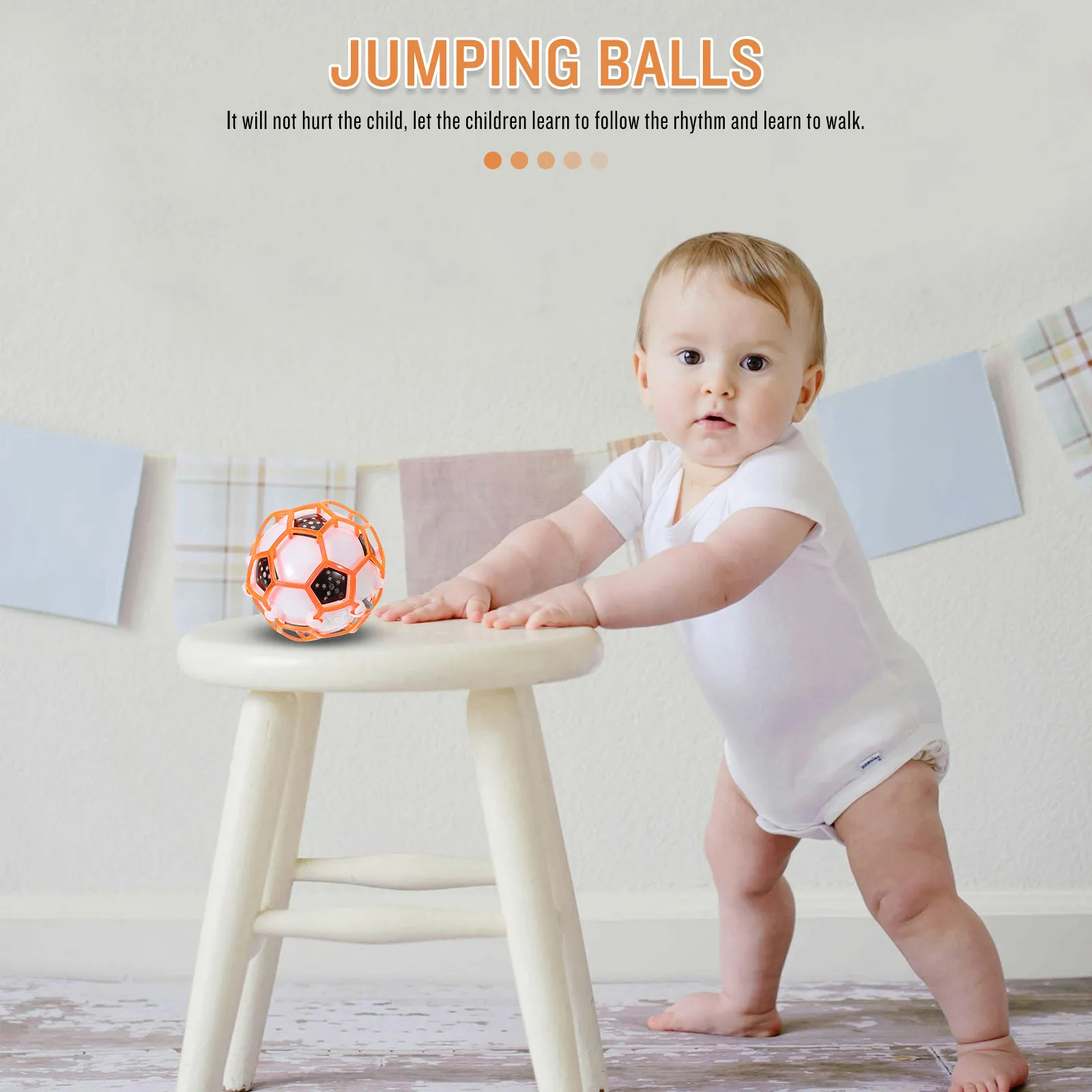 

2 шт. светящиеся электрические прыгающие футбольные мячи для детей, музыкальные, развлекательные, светящиеся прыгающие футбольные мячи