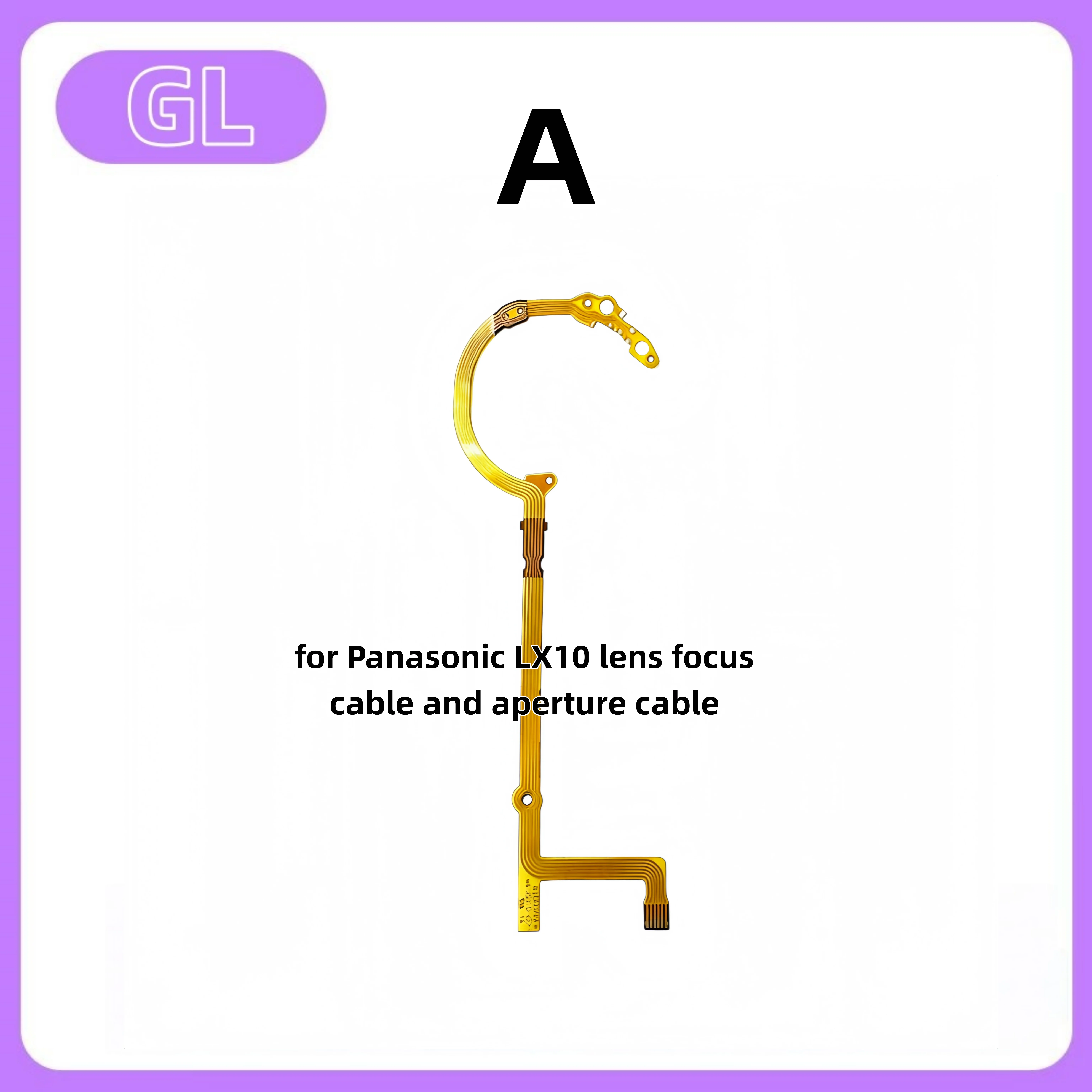 

for Panasonic camera LX10, focusing line, aperture line, lens cable, anti-shake line