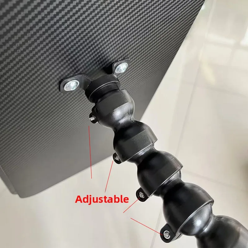60cm Lamp Holder Floor Bracket Retractable Support Frame 6 Colors Adjustable Detection Lamp Dent Pit Leveling Lamp Accessories 4