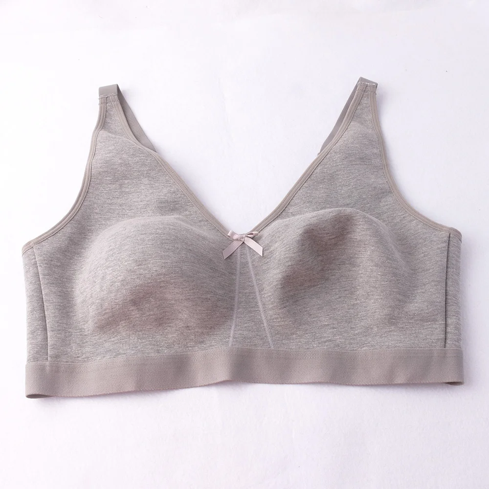 New Plus Size Bra For Women Seamless Bra Wire Free Cotton Bralette Ultra-thin Woman Bras Plus Size A B C D E F G H I Cup