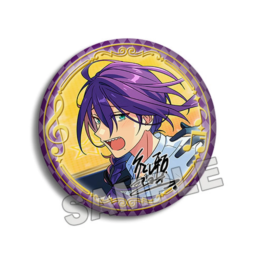 58mm Anime Ensemble Stars Mayoi Ayase Cosplay COSTUME Badge Pin SPTE Tinplate Brooch Prop Gilf﻿