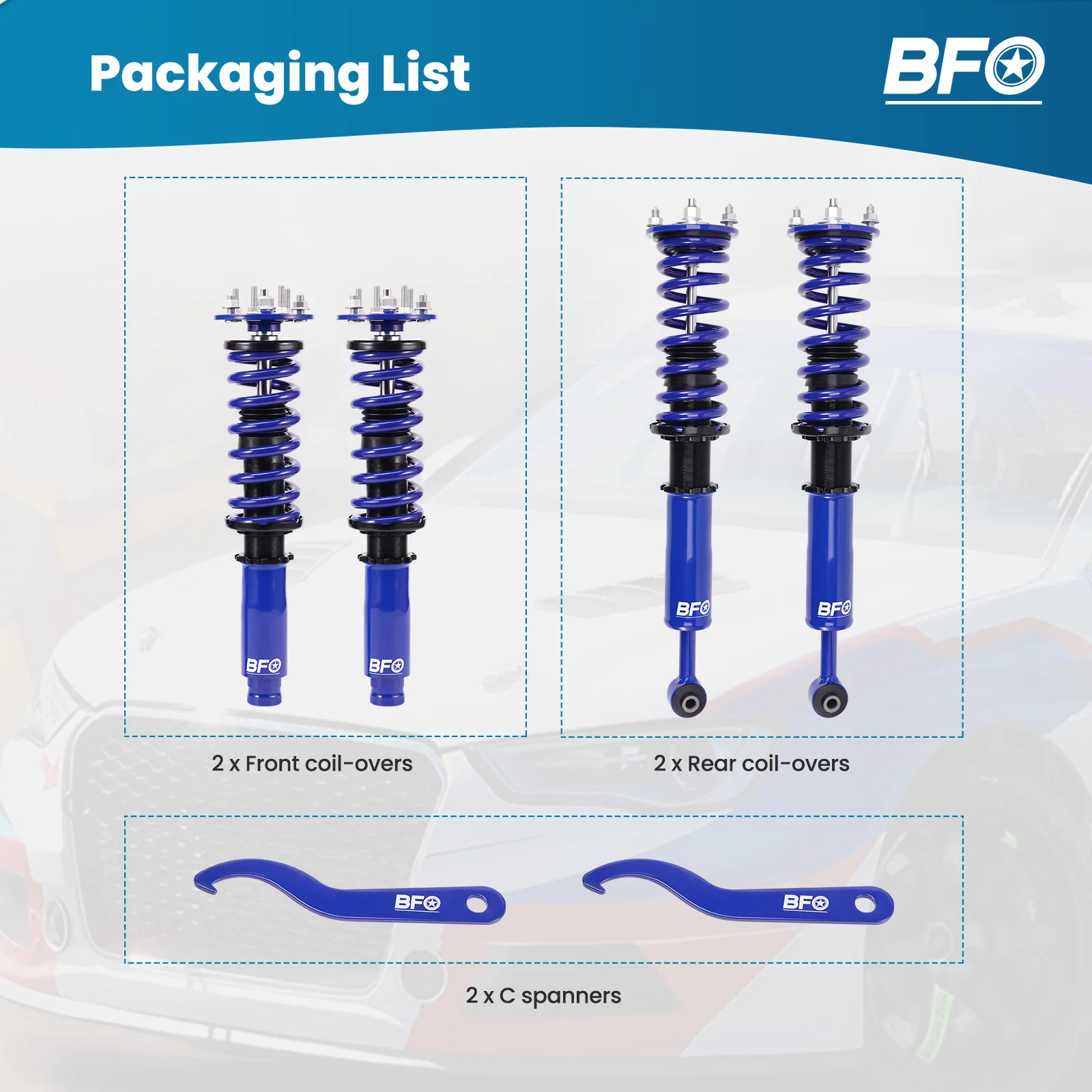 مجموعة دعامة كويلوفيرز لهوندا أكورد 2003-2007 أكورا TL/TL Type-S 2004-2008