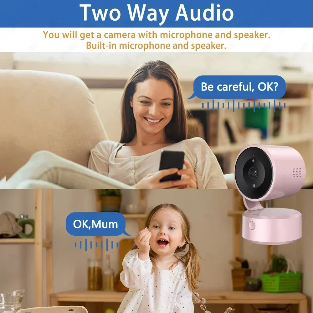 5MP Tiya Indoor WiFi Camera On - Smart Elderly Home review and price