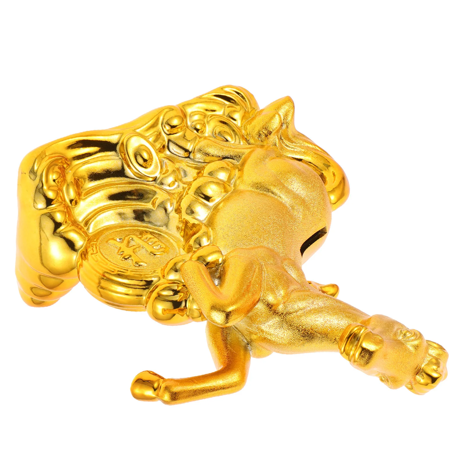 

Ceramic Horse Coin Bank: Decorative Horse Shape Money Pot for Tabletop Decoration Home Office Savings Organizer