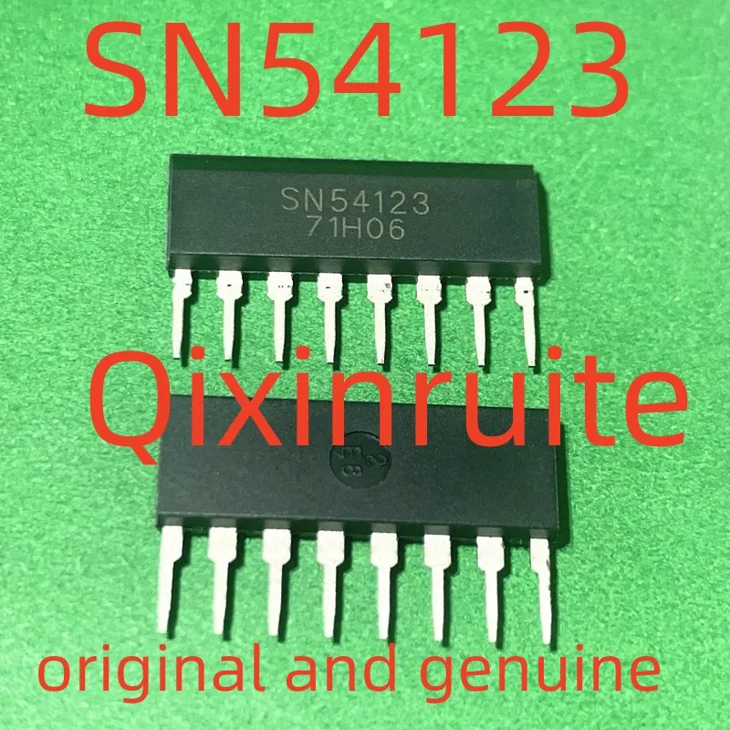 Qixinruite Integrated Circuit IC Chip SN54123  SIP-8  original and genuine