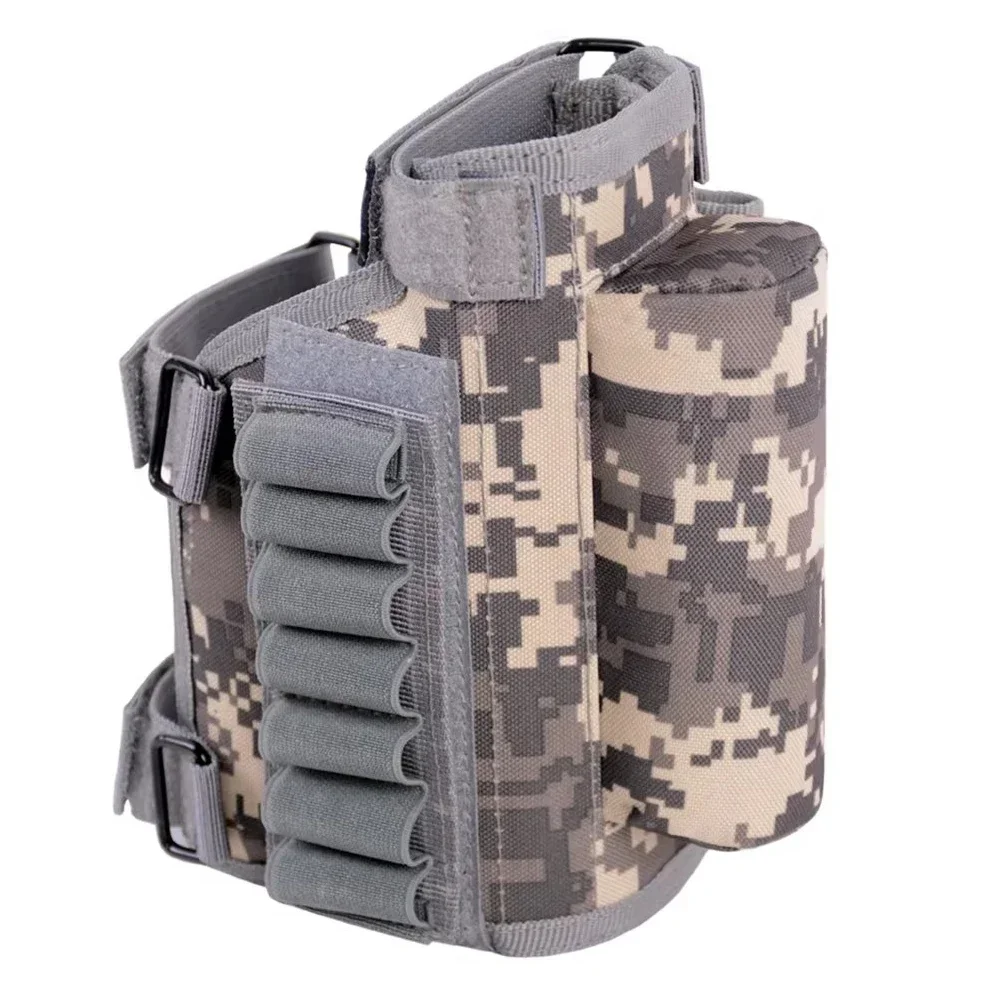 Buttstock Ammo Verstelbare Cartridges Jachtdrager Tactische Geweerkoffer Wangsteun Riser Nylon PouchBullet Houder Tas Shell