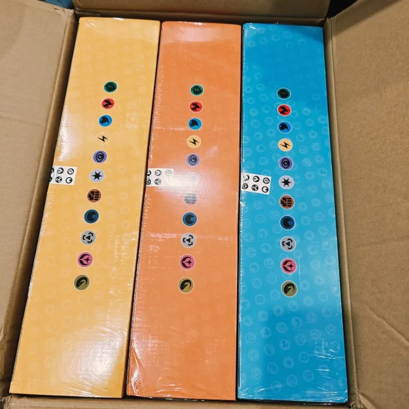 Caja de regalo Original Pokemon Eevee Evolution Ultra avanzada, PTCG chino, Anime Jolteon Vaporeon Flareon, tarjetas de juguete coleccionables, regalos