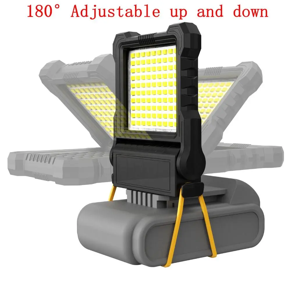 Angle Adjustable LED Work Light Long-Lasting Strong Light Rotatable Outdoor Searchlight Universal Super Bright
