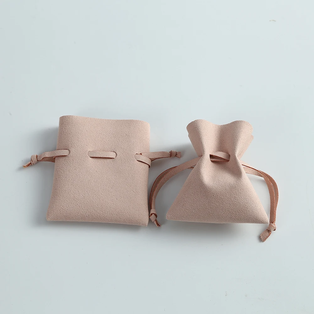 5 Stück rosa Schmuck-Verpackungsbeutel, Mikrofaser, Geschenk, Parfüm, Öl, Süßigkeiten, Seife, Schokolade, Taschentuch, Ringe, Ohrringe, Headset-Organizer – Detail 6