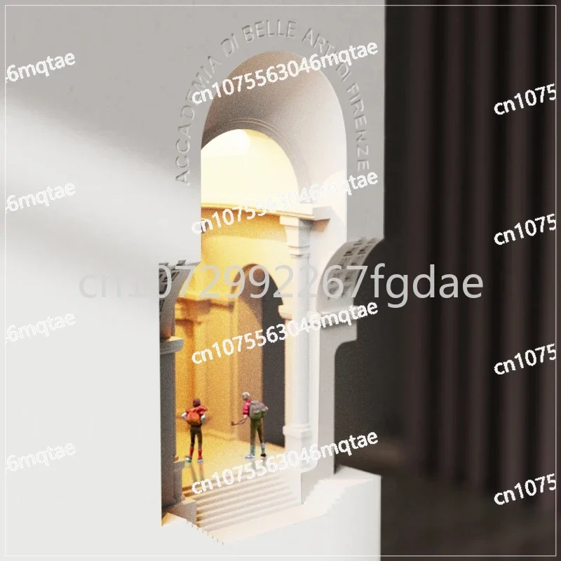 Inductive Night Corridor Gypsum Light Embedded Staircase Corner Embedded Wall Environment Light