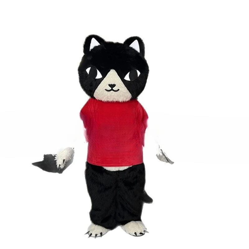 Doll costume person wearing walking atmosphere cat kitten doll costume