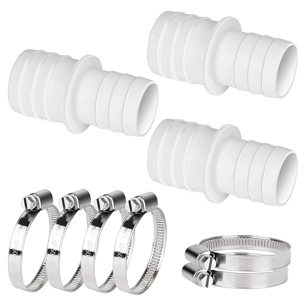 Hose Connector Efficient Hose Connector Set for 38mm Hoses Suitable for Sand Filter Pumps and Pool Vacuum Cleaners