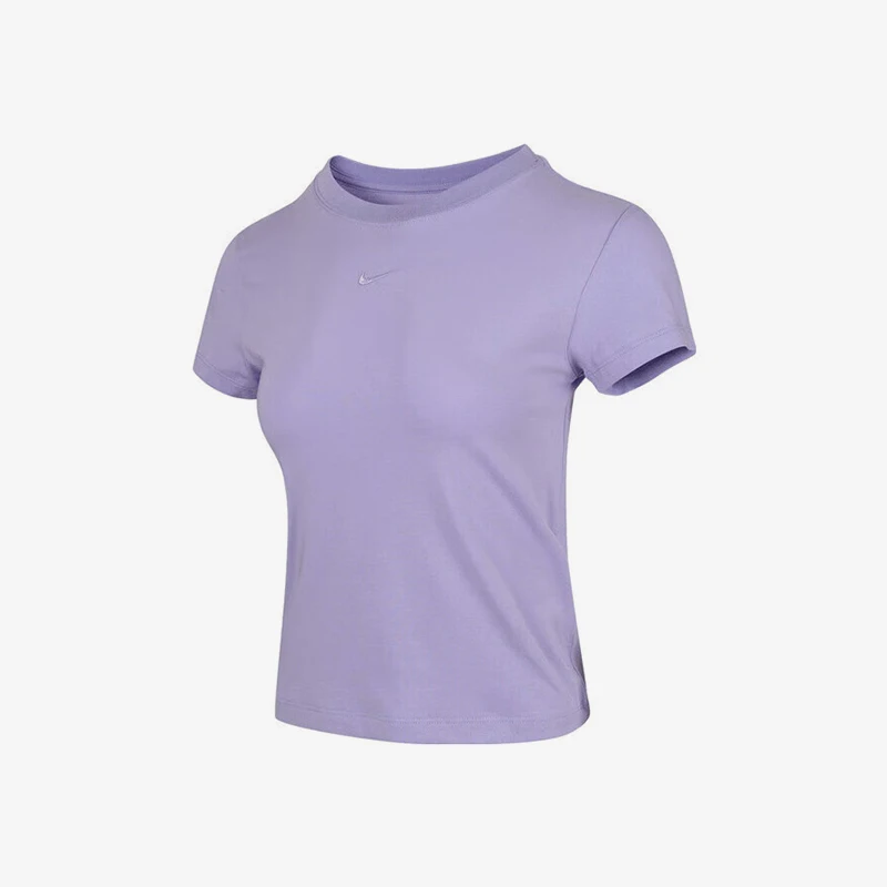 

Nike genuine Summer 2025 Collection Women's Knit Slim-Fit Breathable Short Sleeve FV5509-533