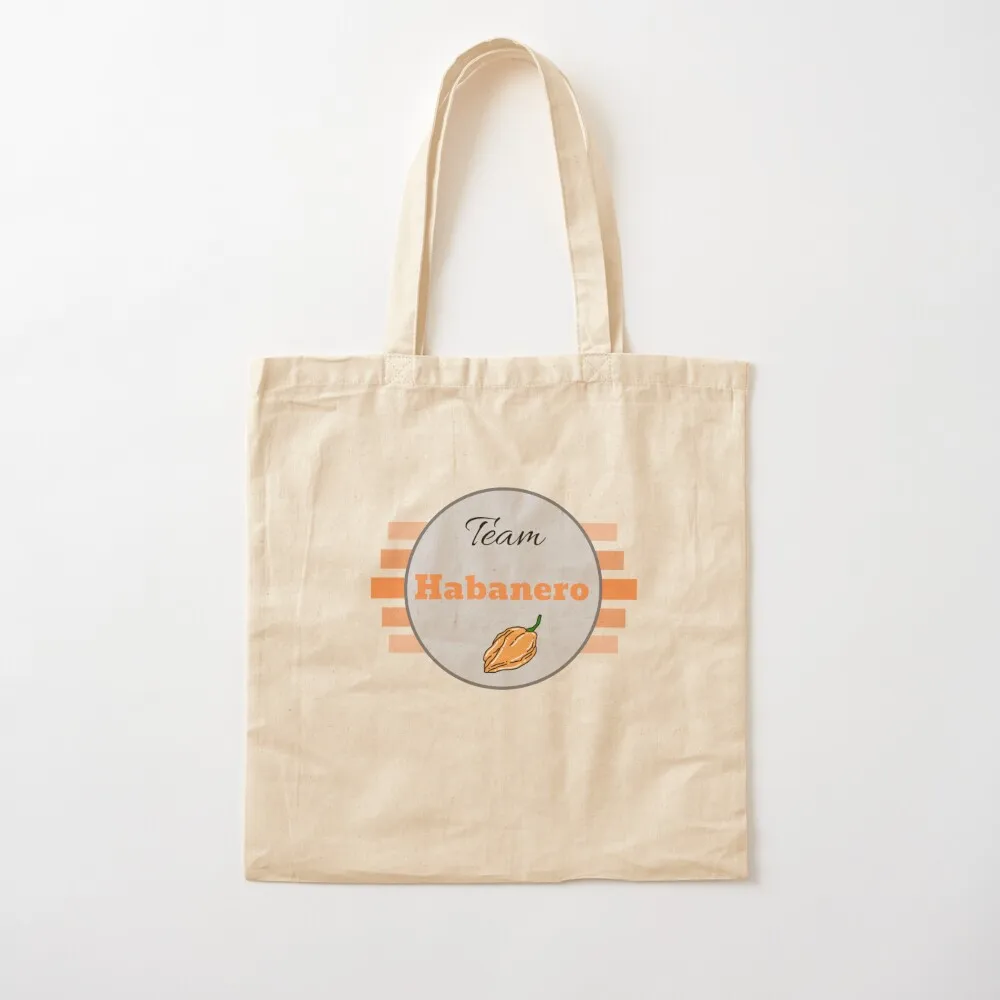 

Team Habanero Circle Tote Bag large size bags Women's handbag Canvas Tote Bag