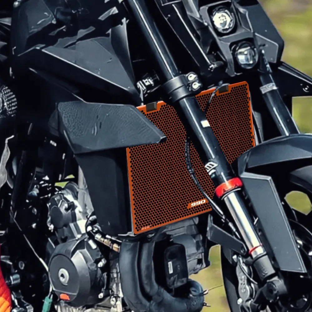 

For KTM Duke 990 990Duke 2024 2025 2026 Motorcycle Accessories Radiator Guard Radiators Grille Cover Aluminum Grill Protection