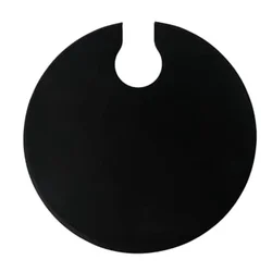 1Pcs Silicone Lids - Fits Up to 10.5Inch Stock Pots - Compatible for Sous Vide Precision Cookers Black