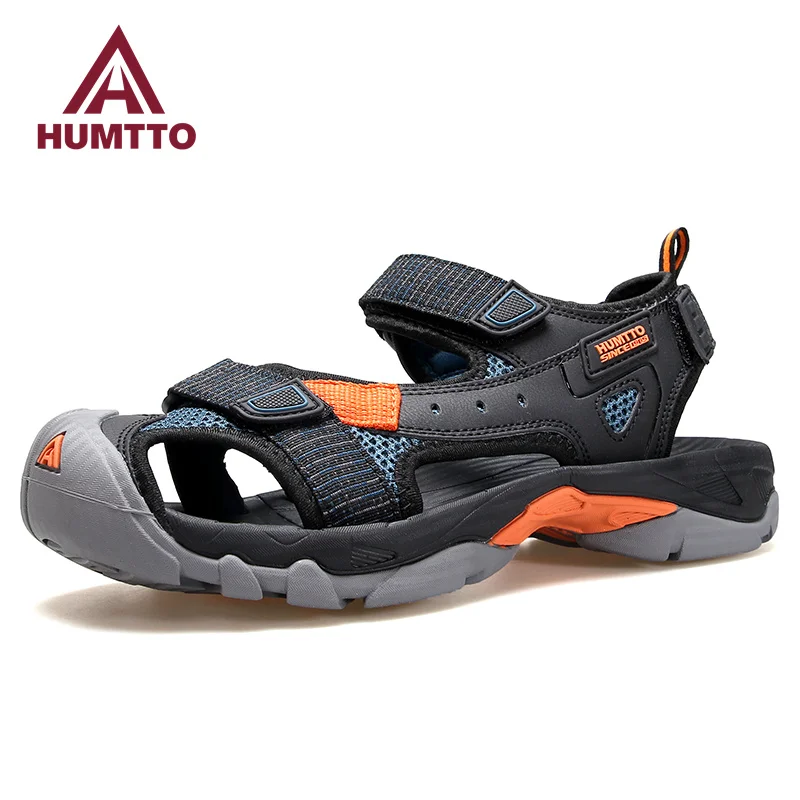 

HUMTTO Summer Hiking Shoes for Men Sandals Breathable Outdoor Water Beach Sandals Mens Camping Fishing Climbing Aqua Shoes Man