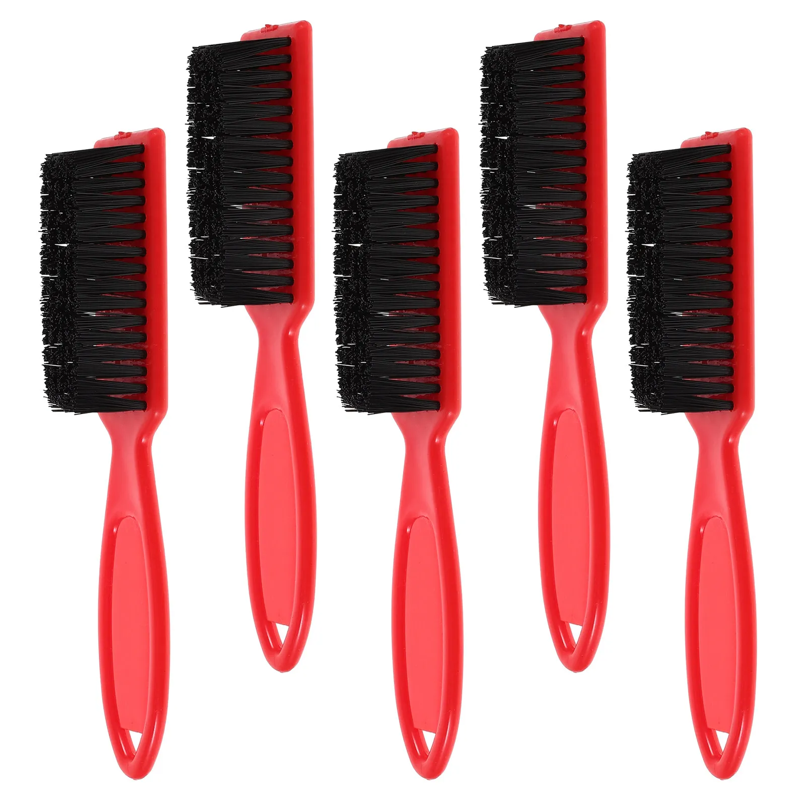 5Pcs Beard Grooming Brush Long Handle Mustache Comb Shaving Brush Beard Styling Tool Travel Essential Broken Hair Cleaning