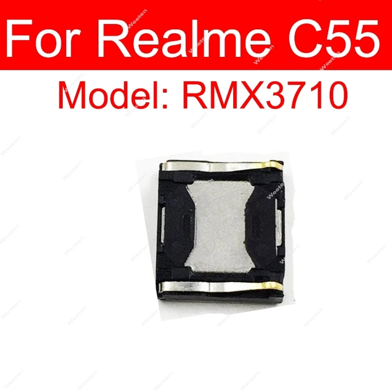 Earpiece Speaker For Realme C30 C30S C31 C35 C51 C53 C55 4G 5G Earphone Speaker Sound Recevier Flex Cable Parts