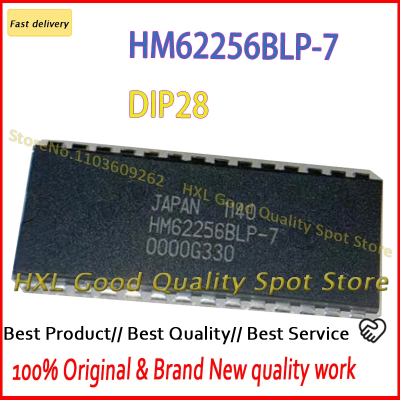 HM62256BLP-7 5-20PCS HM62256ALP HM62256 62256 DIP-28 NEW and Original in Stock
