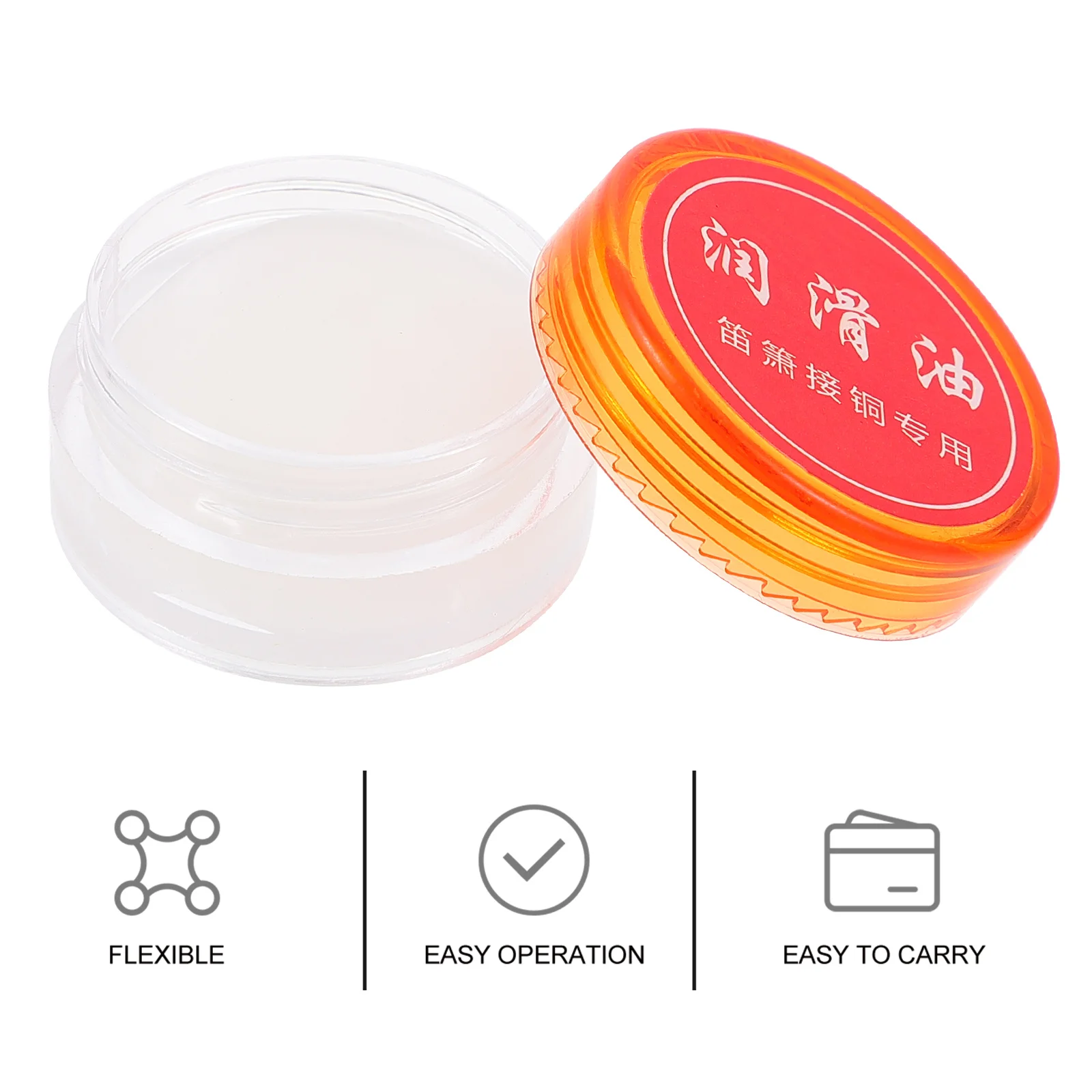 10Pcs Wind Instruments Accessories Compact Lightweight Durable Flute Lubricant Great Gift for Musicians Flute Paste Lubricant