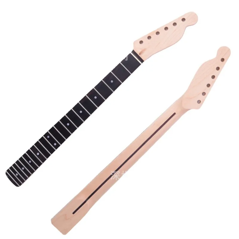 

Electric guitar neck 22 frets, maple handle head