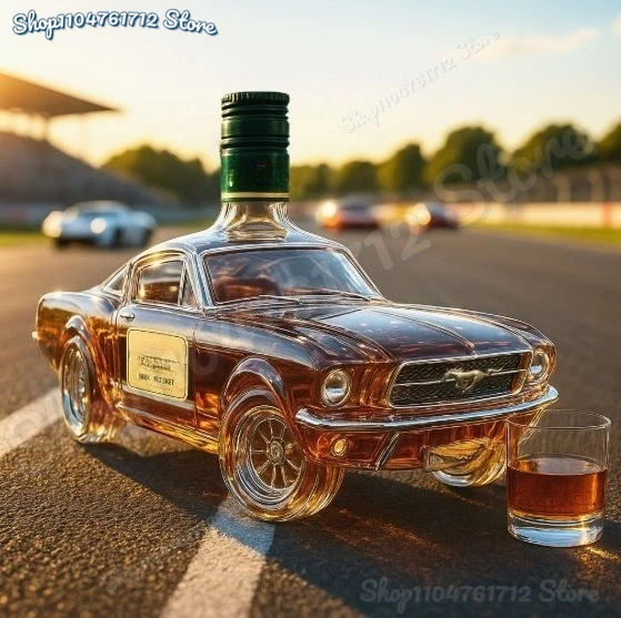 

Police Car Whiskey Bottle Creative Car Model Wine Glass Bottle Funny Transparent Whiskey Decanter Whiskey Bottle Bar Decor Gifts