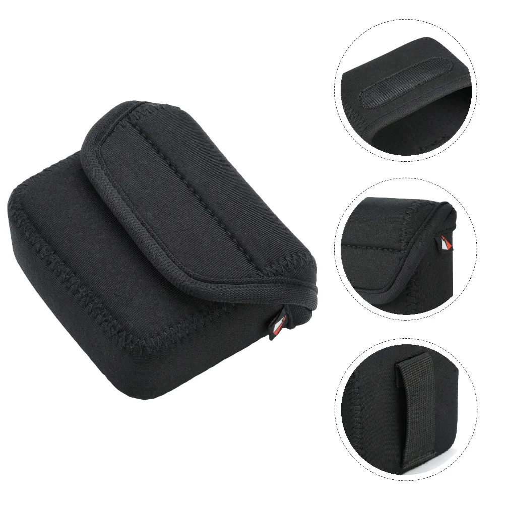 

Audio Storage Bag Shell Speaker Carrying Case Portable for Neoprene Household Travel Elastic