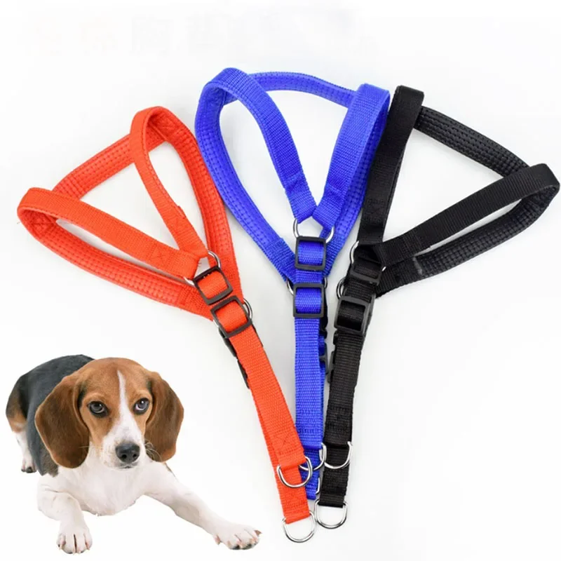 

Foam Padded Pet Dog Harness Vest Strap Nylon Harness for Medium Large Dogs Pet Dog Leash Collar Comfortable Width 2cm