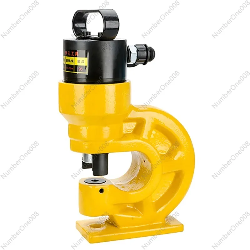 CH-60 Hydraulic Hole Punching Tool 31T Hole Digger Force Puncher Smooth for Iron Plate Copper Bar Aluminum Stainless Steel