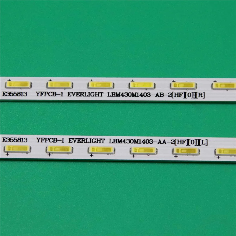 LED バックライトストリップソニー KDL-43W755C KDL-43W756C KDL-43W800C KDL-43W805C KDL-43W807C バー LBM430M1403-AA-2(HF)(0)(L) テープ