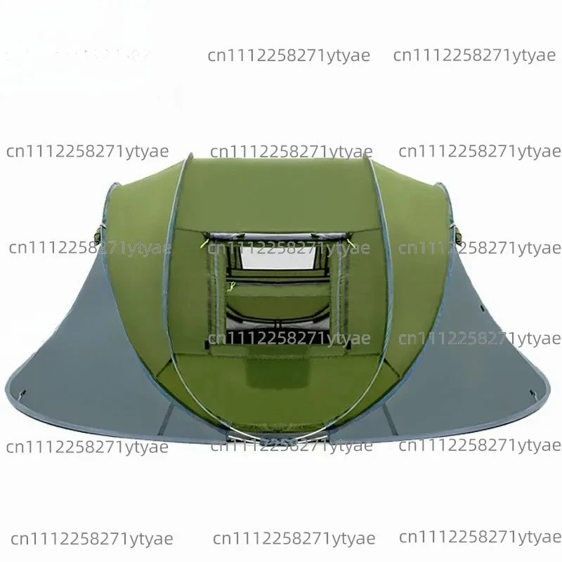 3-4 people four seasons fast open free automatic tent portable foldable rain and sun protection camping tent