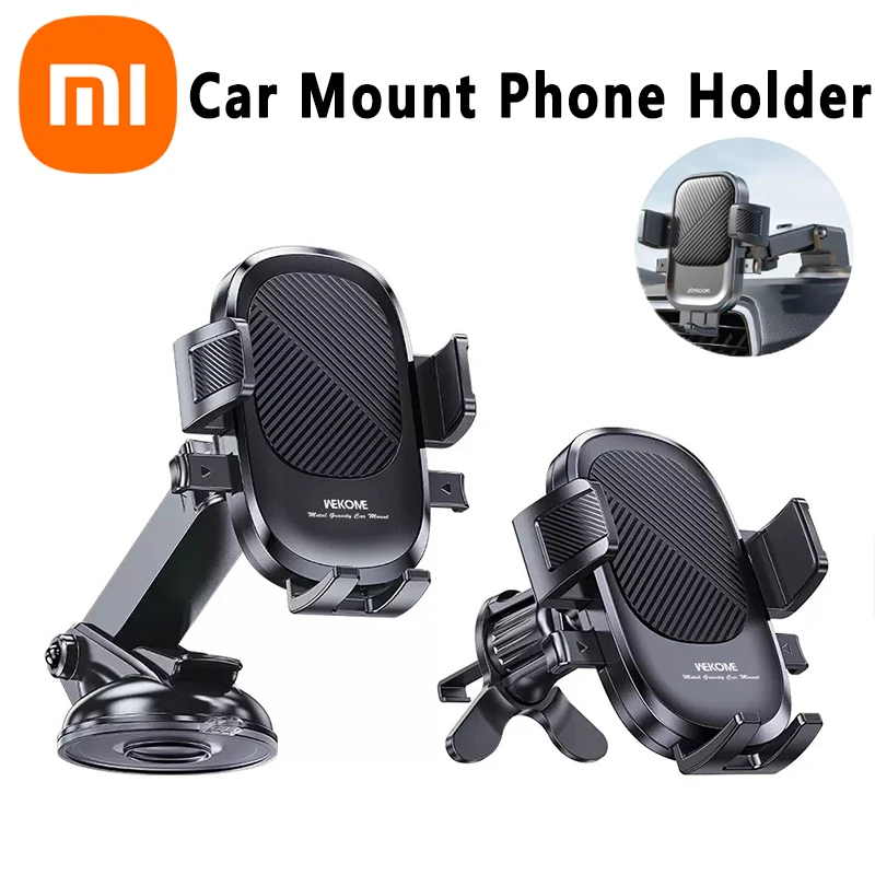 

Xiaomi Mobile Phone Stand Sucker Suction Cup Instrument Panel Car Phone Holder 360 Rotating Universal Support Car Phone Stand