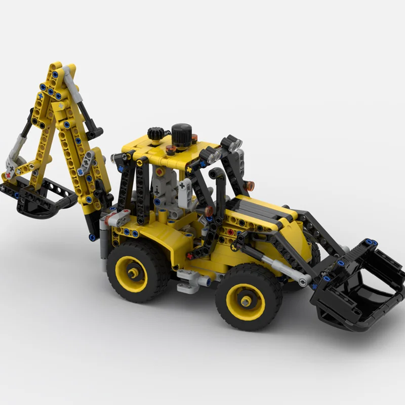 

571 шт. MOC 42108 экскаватор-погрузчик премиум-класса строительная машина DIY модель строительные блоки игрушки на день рождения подарок